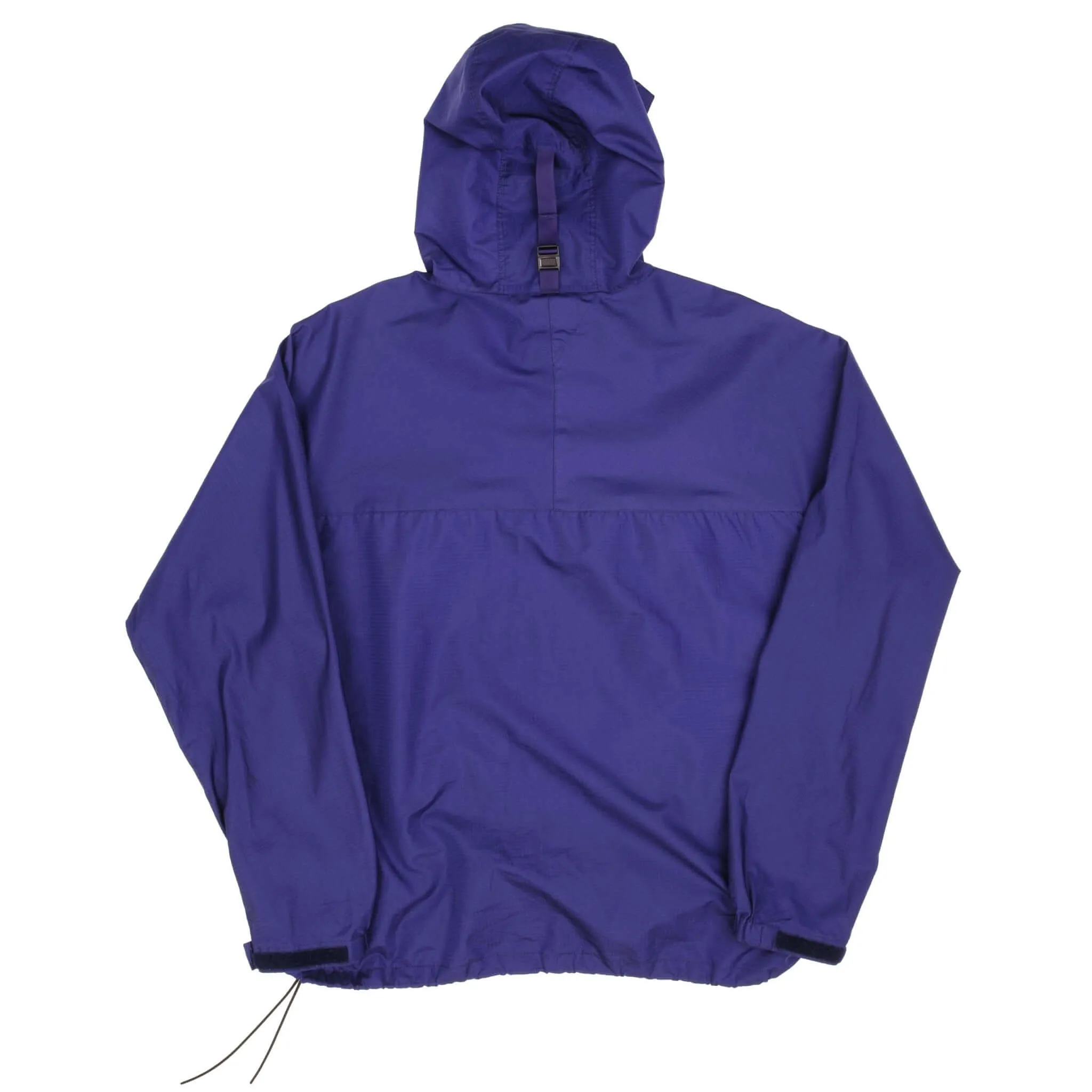 VINTAGE PATAGONIA PURPLE WINDBREAKER JACKET SNAP T WITH HOOD SIZE LARGE 1990S