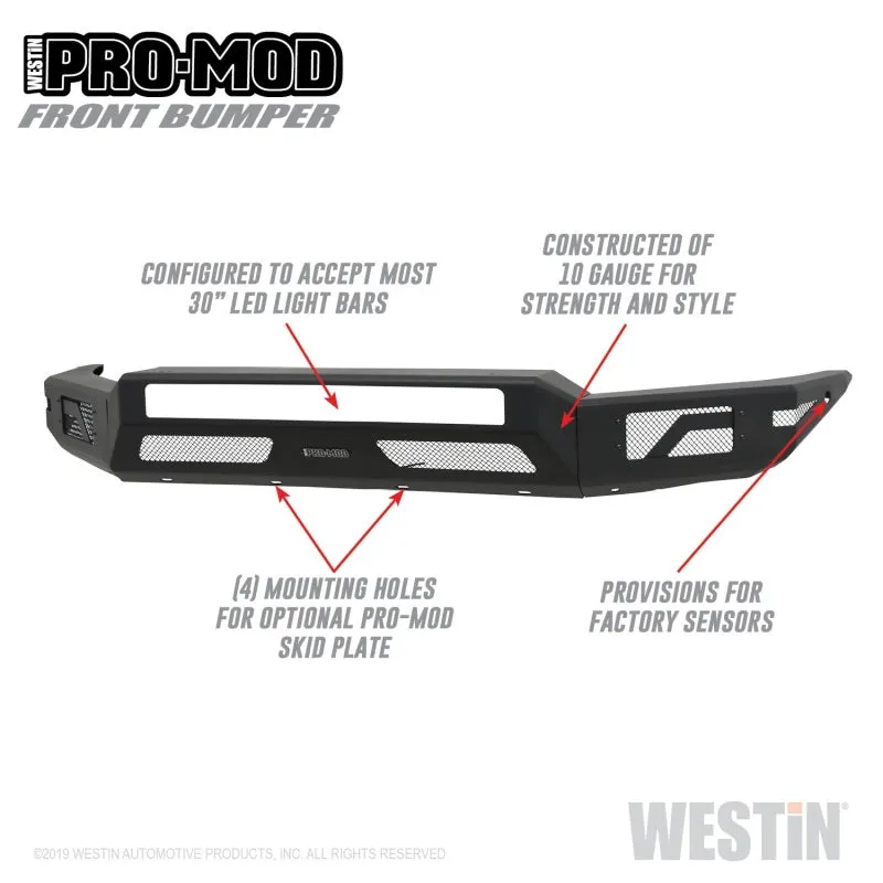 Westin 16-20 Toyota Tacoma Pro-Mod Front Bumper