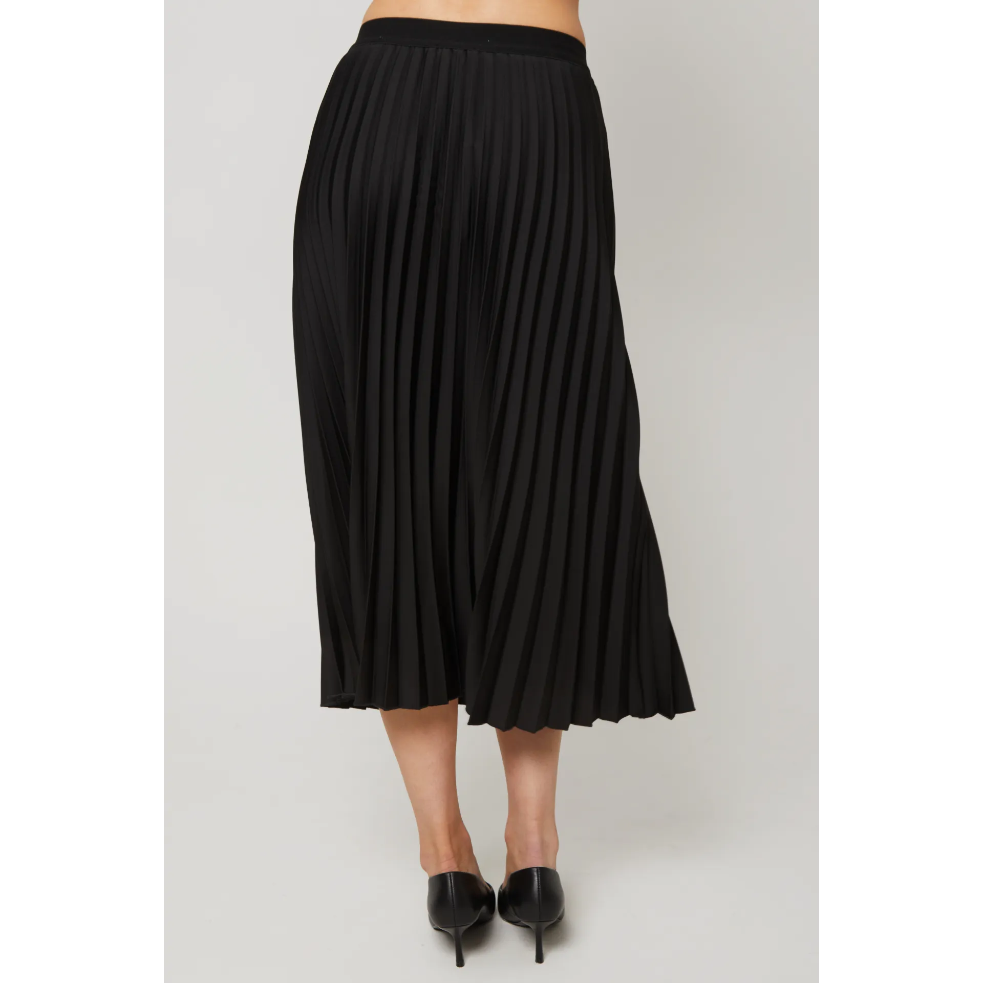 Women's Pleated Midi Skirt