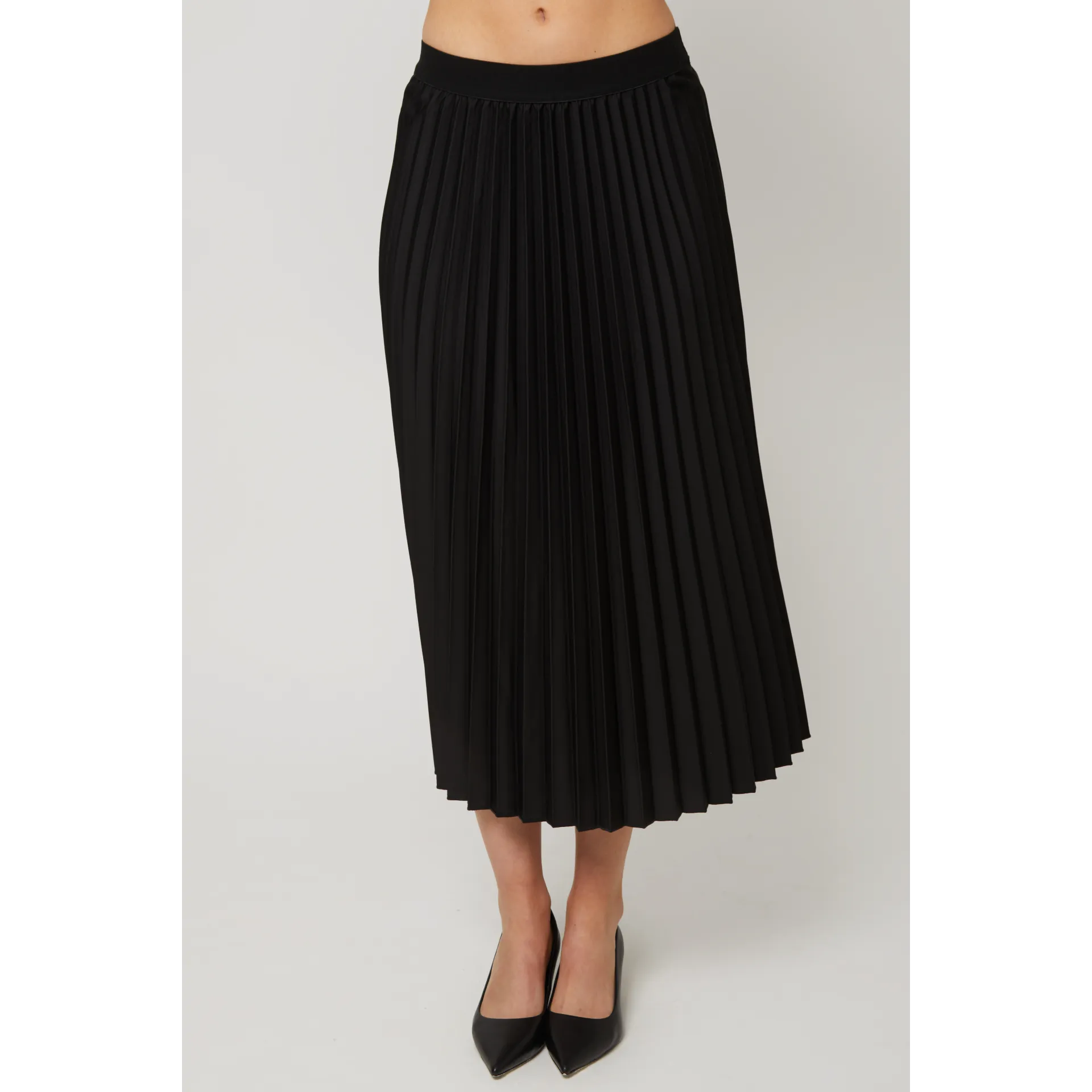 Women's Pleated Midi Skirt