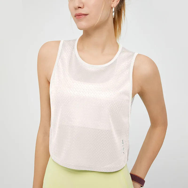 Women's Sleeveless Mesh Tank Top