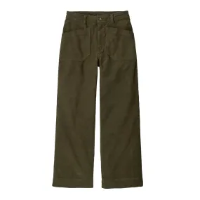 Women's Wide-Leg Corduroy Pants