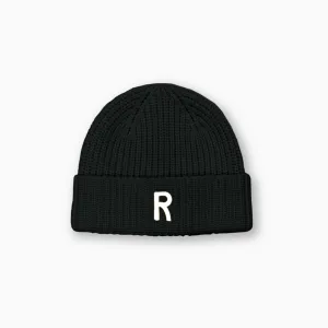 WOOL BEANIE - BLACK