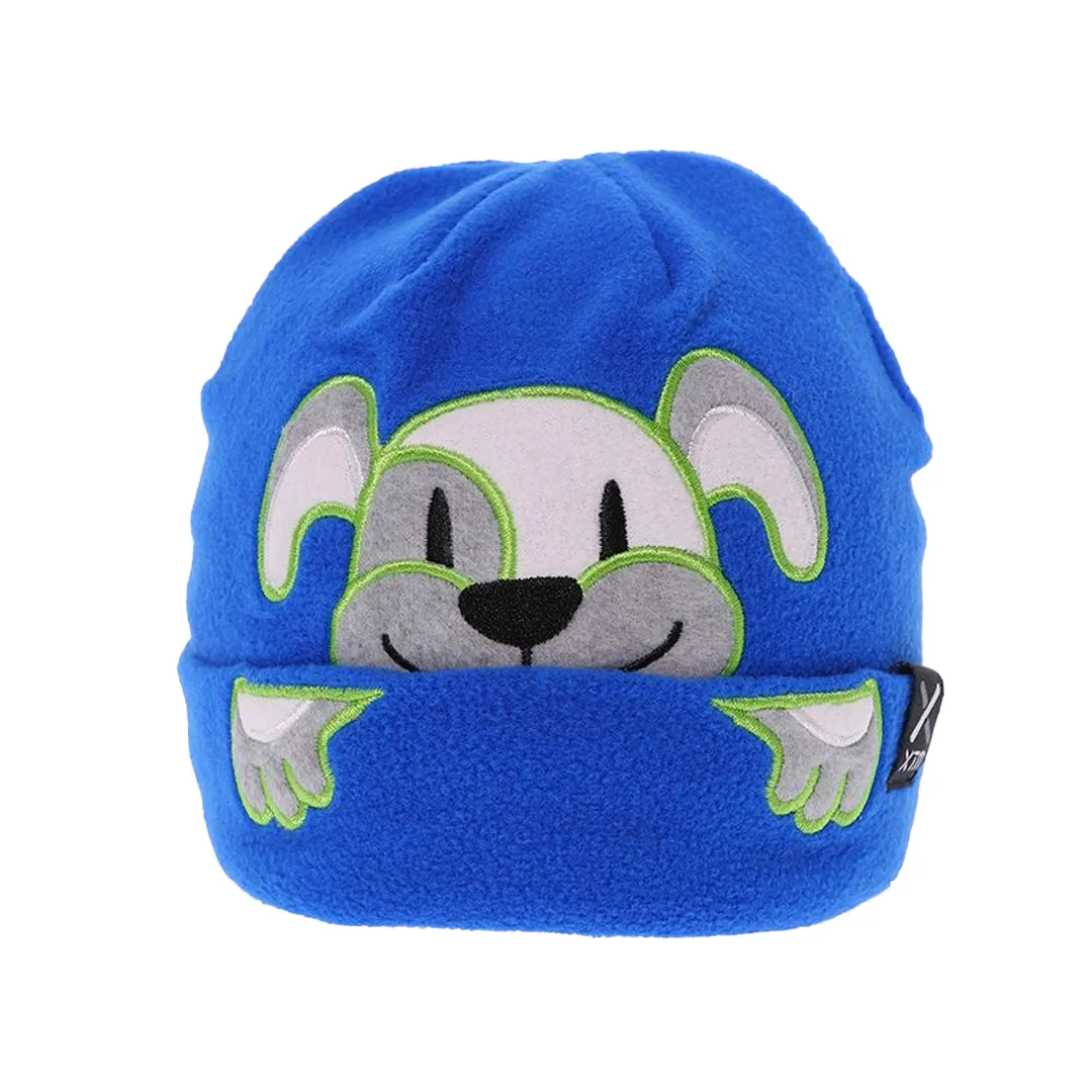 XTM PEEK-A-BOO KIDS BEANIE BRIGHT BLUE